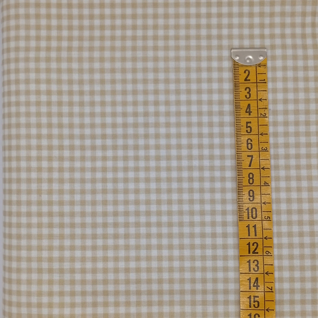 Vichy amarillo - Tela